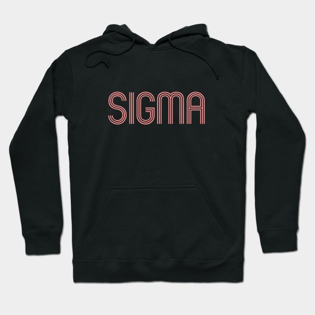 Sigma: Embrace Fashion's Finest Symbol of Timeless Elegance Hoodie by Salaar Design Hub